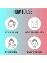 Acne Clear Hydrocolloid Patches 36pcs