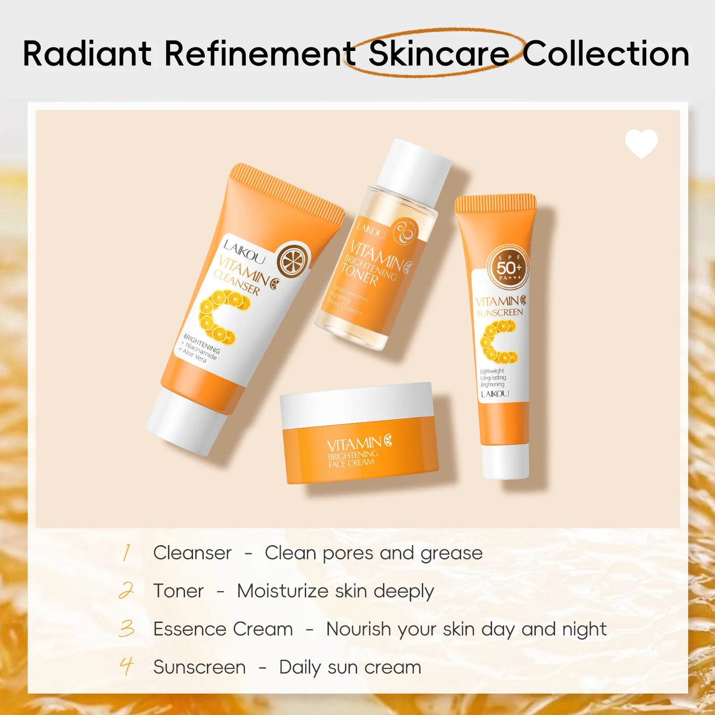 Golden C Travel Set 4PCS