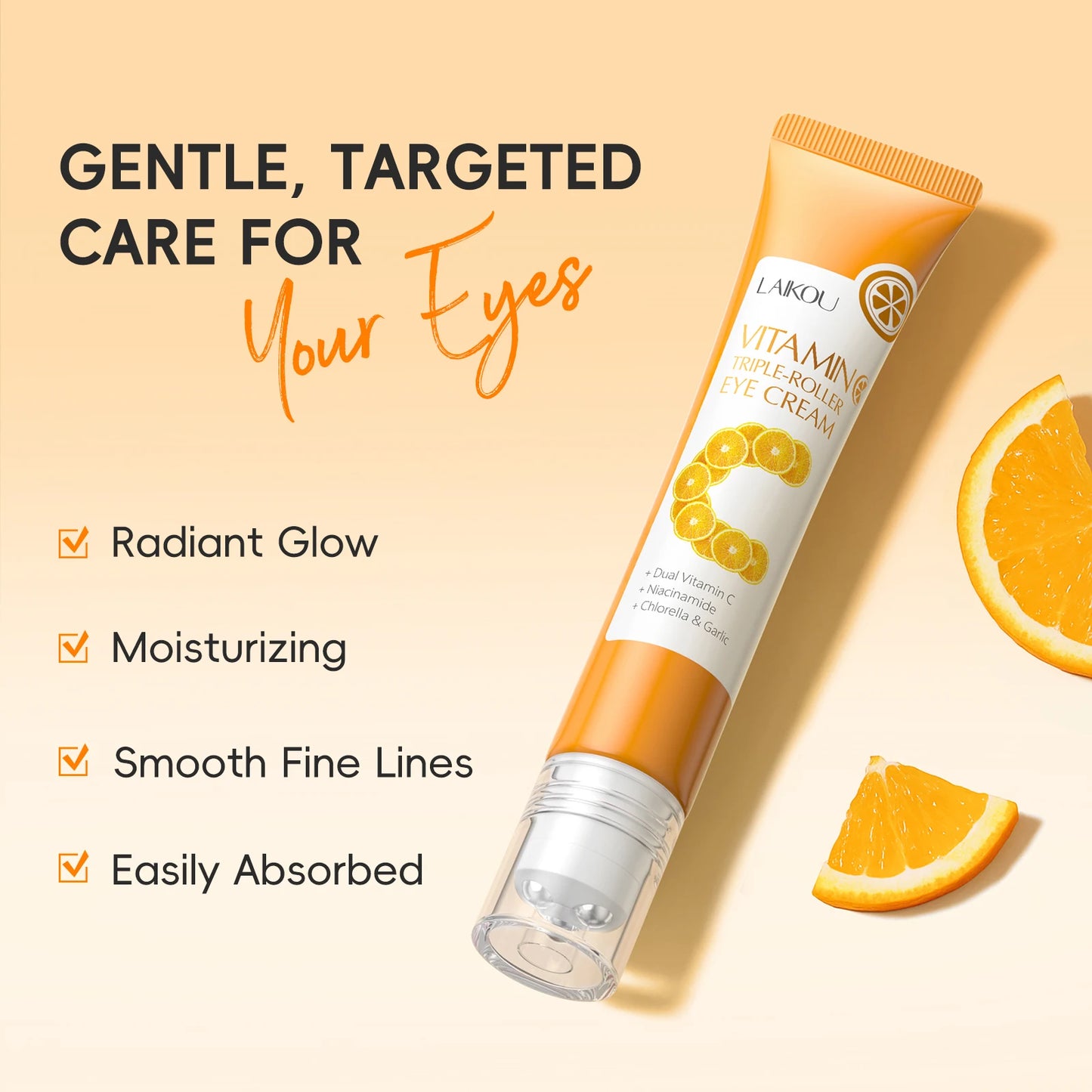 Golden C Triple-Roller Eye Cream
