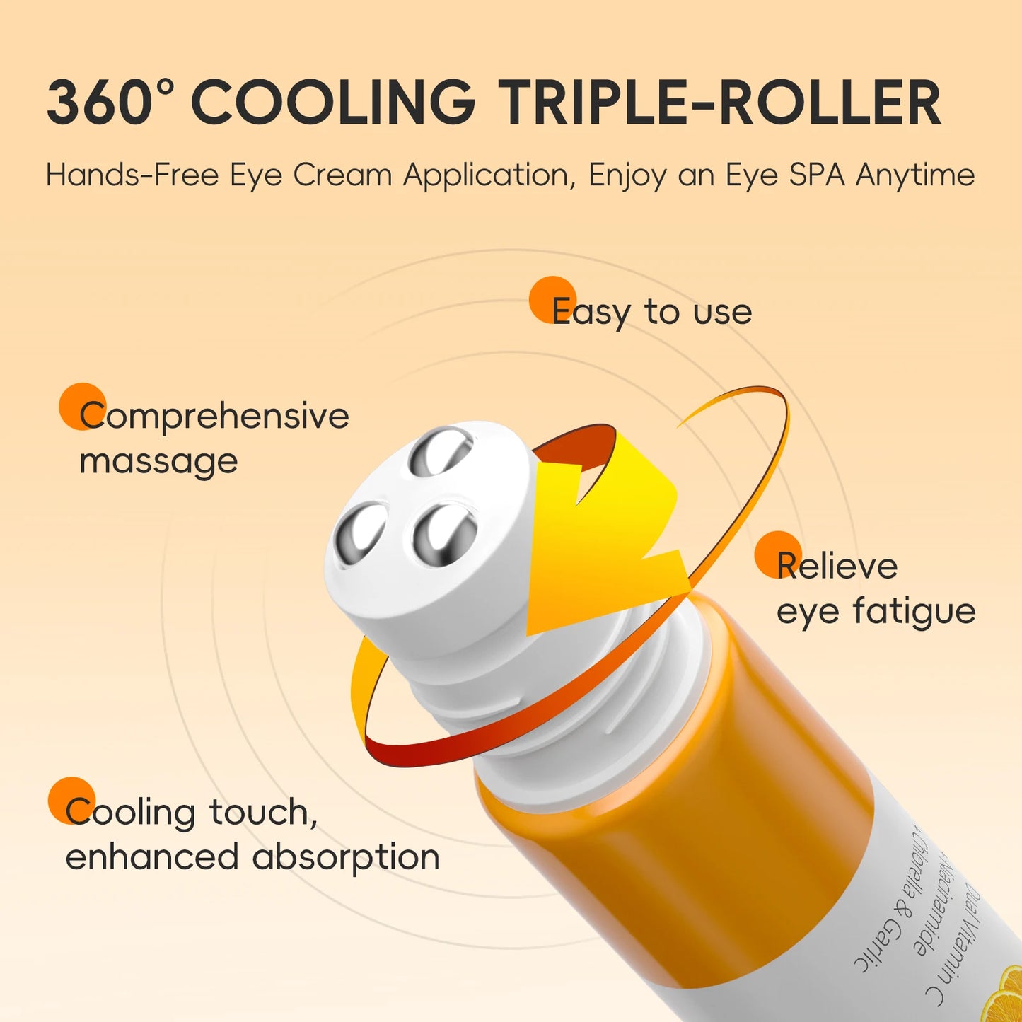 Golden C Triple-Roller Eye Cream